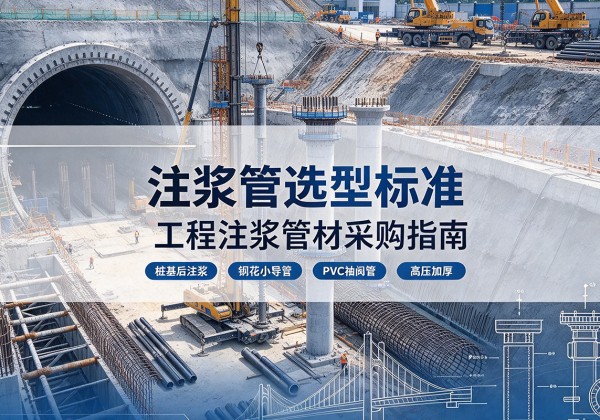 平和注浆管选型标准